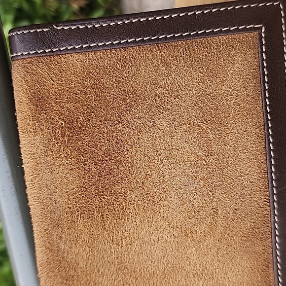 Loewe Anagram Brown Suede Wallet - Picture 9 of 13